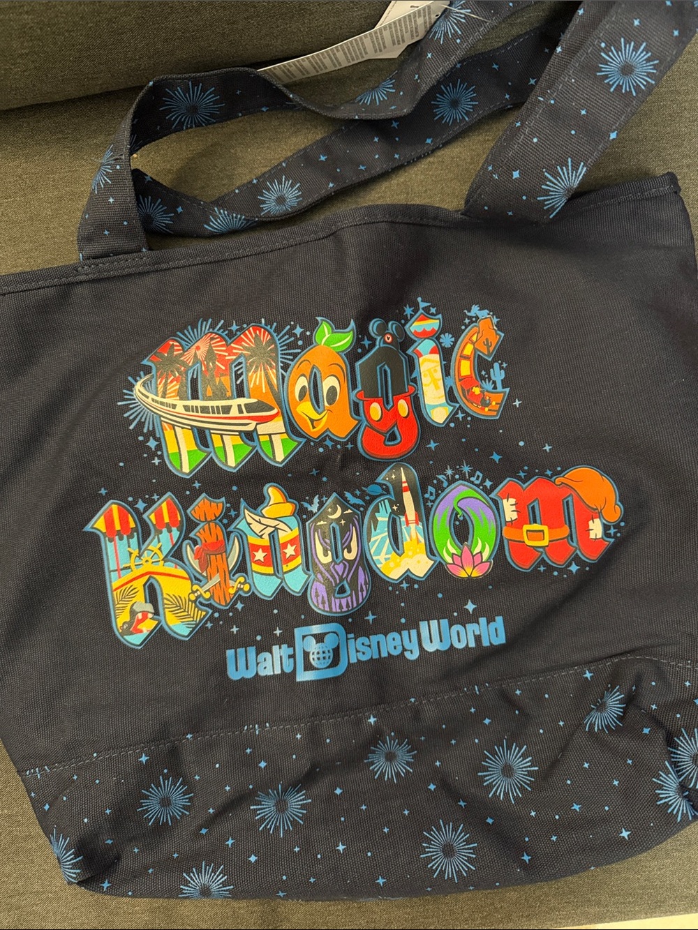 Walt Disney World Magic Kingdom tote
